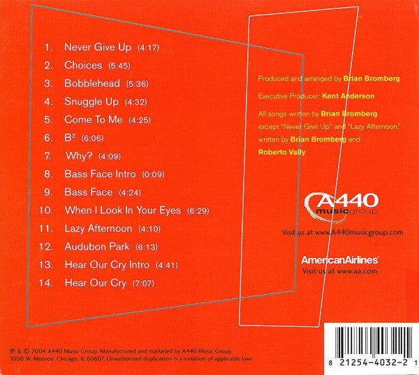 Brian Bromberg : Choices (CD, Album, Dig)