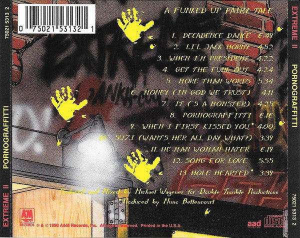 Extreme (2) : Extreme II : Pornograffitti (CD, Album)