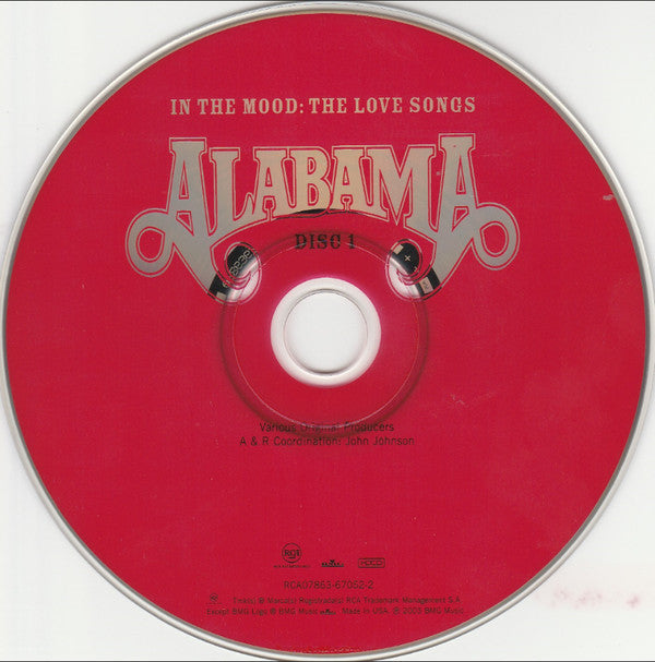 Alabama : In The Mood: The Love Songs (2xCD, Comp, Enh)