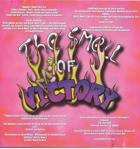 Nobodys : The Smell Of Victory (CD, Album)