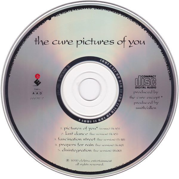 The Cure : Pictures Of You (CD, Maxi, Ltd)