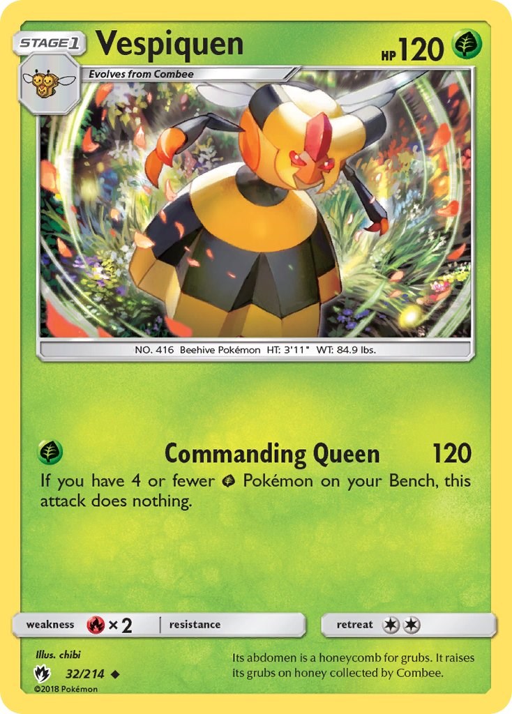 Vespiquen [SM8 - 32/214] Pokemon Trading Card