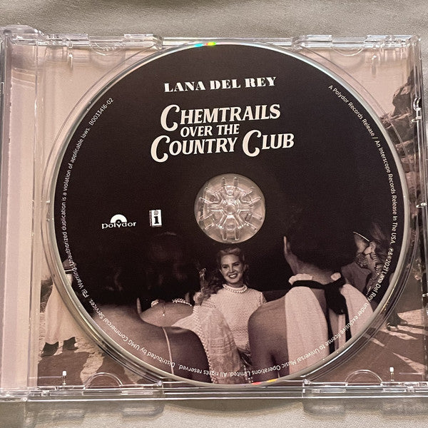 Lana Del Rey : Chemtrails Over The Country Club (CD, Album)