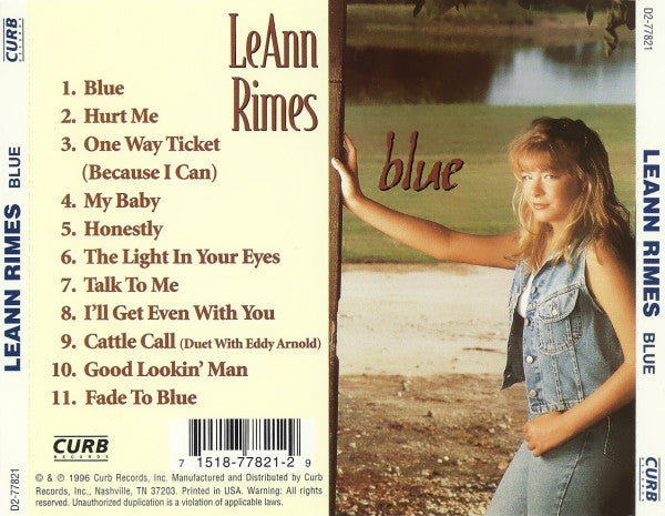 LeAnn Rimes : Blue (CD, Album)