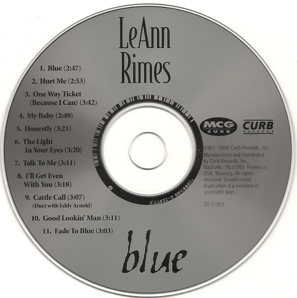 LeAnn Rimes : Blue (CD, Album)