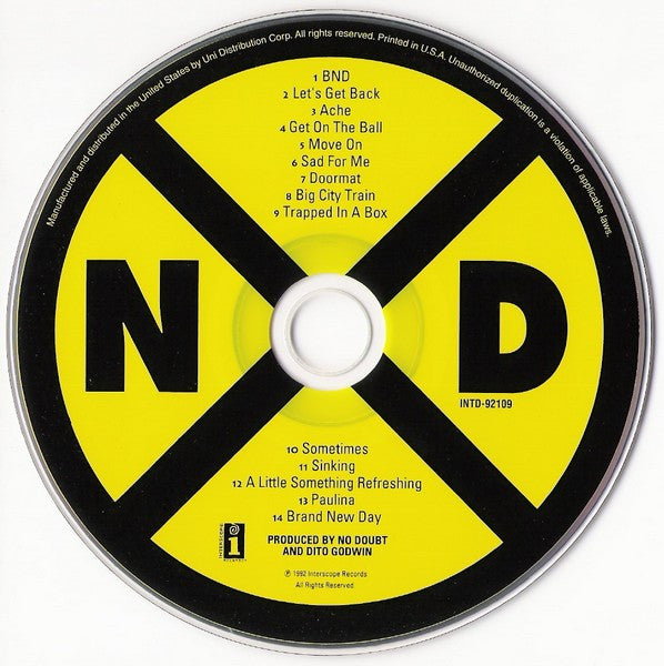 No Doubt : No Doubt (CD, Album, RE, Uni)