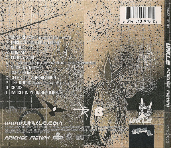 UNKLE : Psyence Fiction (CD, Album)