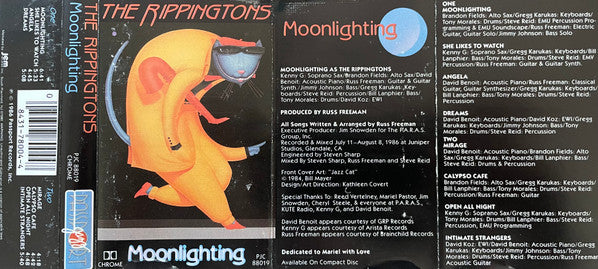 The Rippingtons : Moonlighting (Cass, Album, Chr)