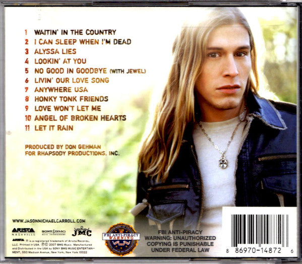 Jason Michael Carroll : Waitin' In The Country (CD, Album)