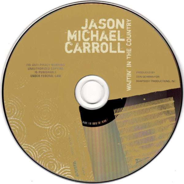 Jason Michael Carroll : Waitin' In The Country (CD, Album)