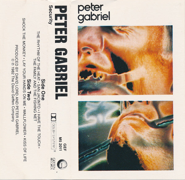 Peter Gabriel : Security (Cass, Album)