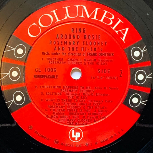 Rosemary Clooney And The Hi-Lo's - Ring Around Rosie (LP) (VG) - Endless Media