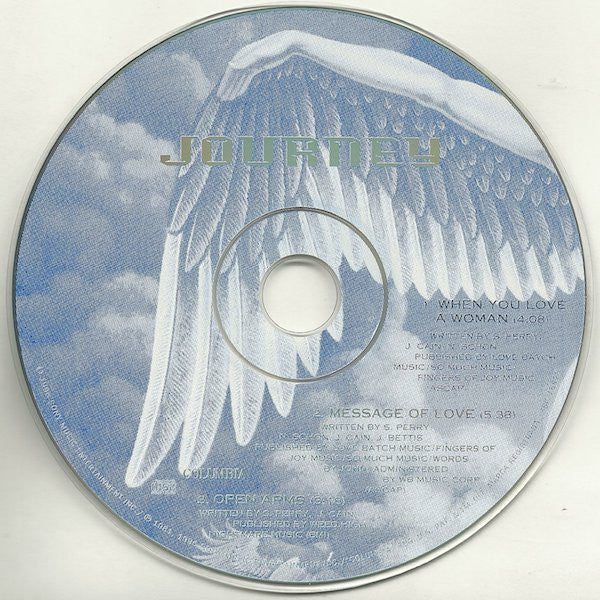 Journey : When You Love A Woman / Message Of Love (CD, Single)