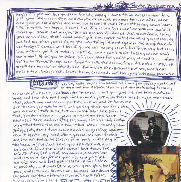 Butch Walker : Letters (CD, Album, Enh, DAD)