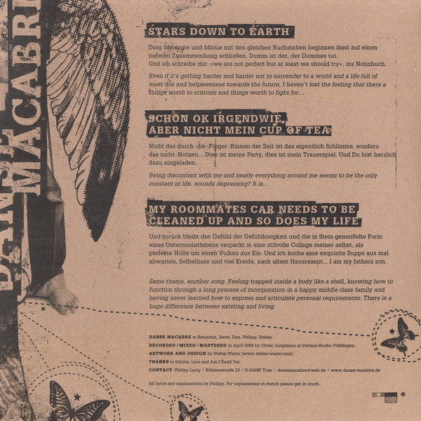 Danse Macabre (9) / Am I Dead Yet : Split 7" (7")