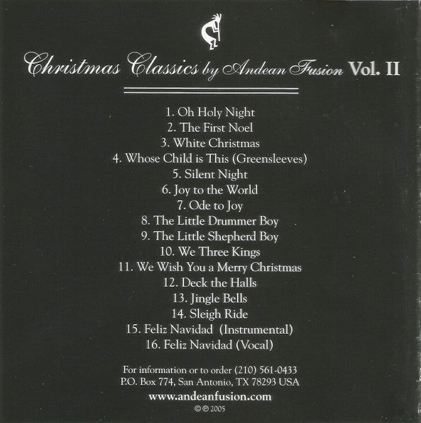 Andean Fusion : Christmas Classics By Andean Fusion Vol. II (CD, Album)