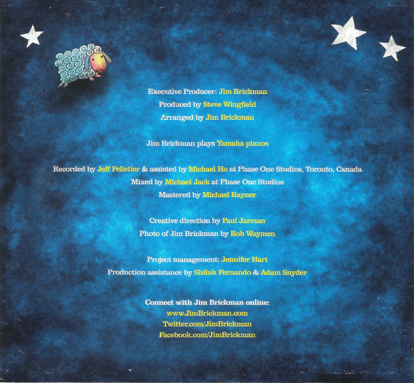 Jim Brickman : Piano Lullabies (Baby's Bedtime Favorites) (CD, Album)