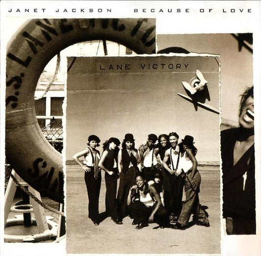 Janet Jackson : Because Of Love (CD, Maxi)