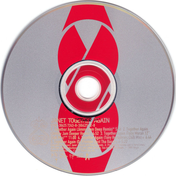 Janet Jackson : Together Again (CD, Maxi)