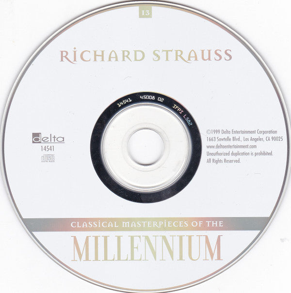 Richard Strauss, Pamela Coburn, Regina Klepper, Martina Borst, Radio-Symphonie-Orchester Berlin, Hanns-Martin Schneidt, Radio-Sinfonieorchester Stuttgart, Sir Neville Marriner : Richard Strauss (CD, Album)