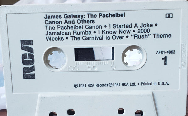 James Galway : The Pachelbel Canon (Cass, Album)