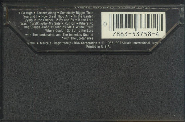 Elvis Presley : How Great Thou Art (Cass, Album, RE, Cre)
