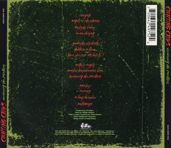 Counting Crows : Recovering The Satellites (CD, Album)