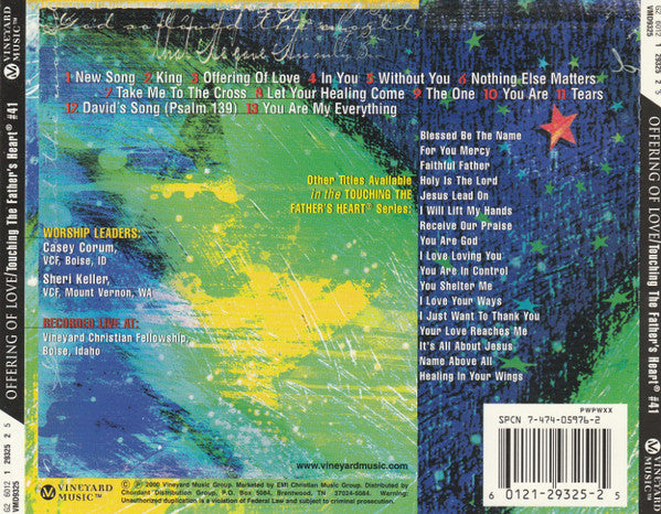 Casey Corum, Sheri Keller : Offering Of Love (CD, Album)