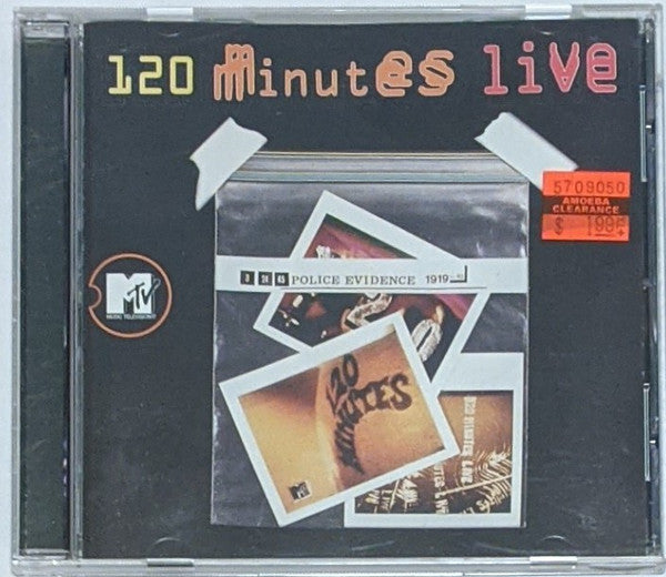 Various : MTV 120 Minutes Live (CD, Album)
