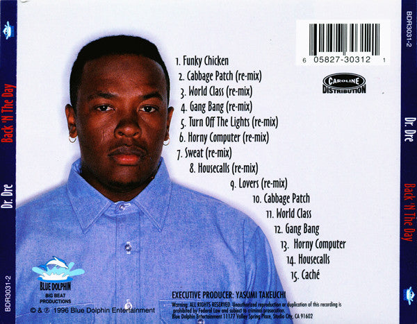 Dr. Dre : Back 'N The Day (CD, Comp)