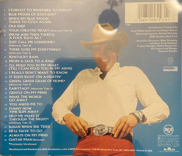 Elvis Presley : Elvis: Great Country Songs (CD, Comp, Club, RM)