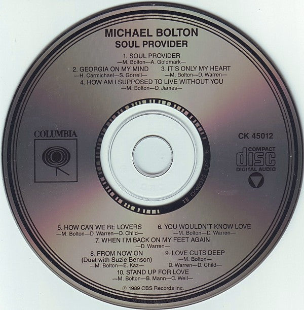 Michael Bolton : Soul Provider (CD, Album)