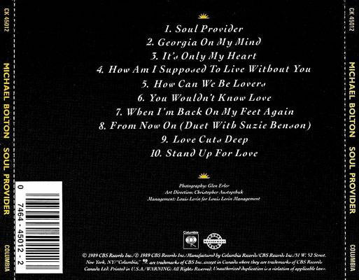 Michael Bolton : Soul Provider (CD, Album)