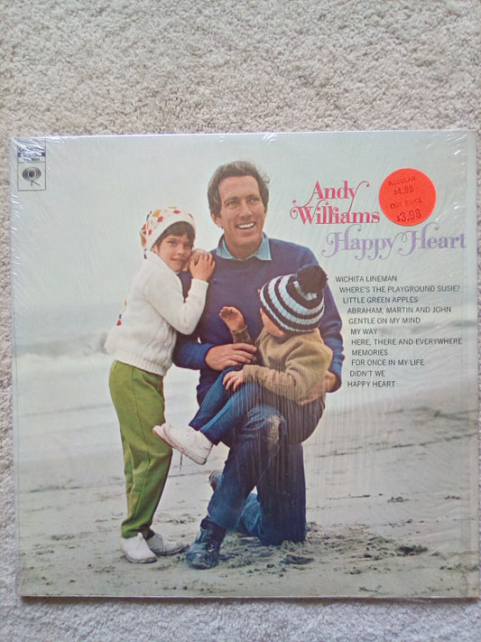 Andy Williams - Happy Heart (LP) (VG) - Endless Media