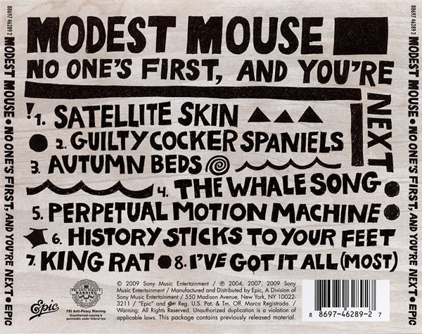 Modest Mouse : No One's First, And You're Next (CD, EP)