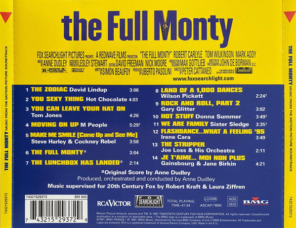 Various : The Full Monty  Le Grand Jeu (CD, Comp)