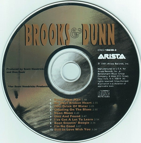 Brooks & Dunn : Brand New Man (CD, Album, Dis)