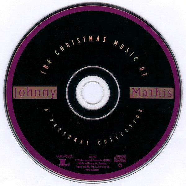 Johnny Mathis : The Christmas Music Of Johnny Mathis: A Personal Collection (CD, Comp, RM)