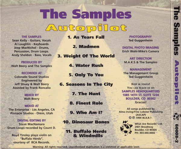 The Samples (2) : Autopilot (CD, Album, Dig)