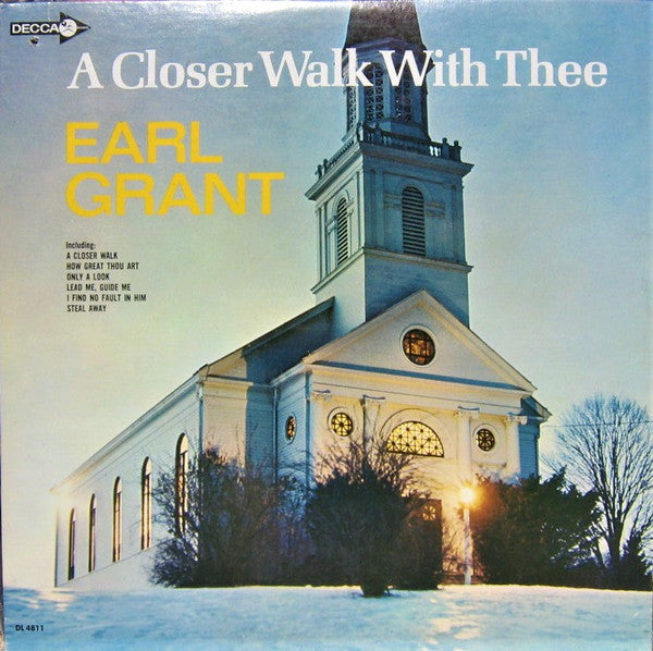 Earl Grant : A Closer Walk With Thee (LP, Album, Mono, RP)