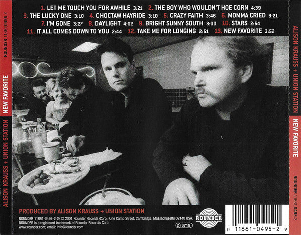 Alison Krauss & Union Station : New Favorite (CD, Album, UML)