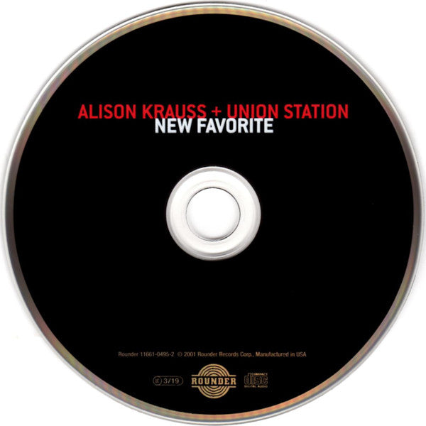 Alison Krauss & Union Station : New Favorite (CD, Album, UML)