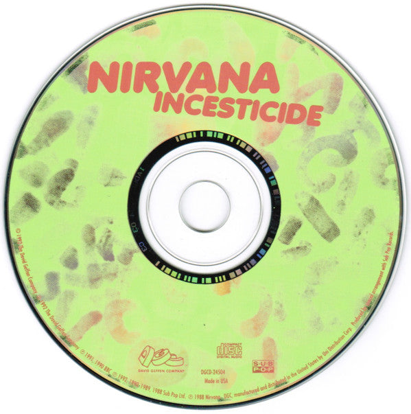Nirvana : Incesticide (CD, Comp, Club)