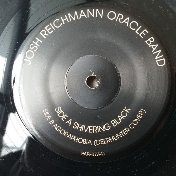 Josh Reichmann Oracle Band - Shivering Black (7") (VG) - Endless Media