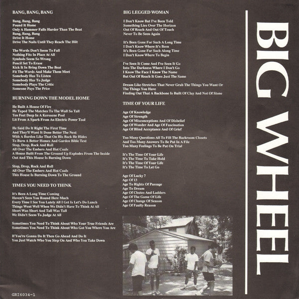 Big Wheel (2) : East End (LP, Album)