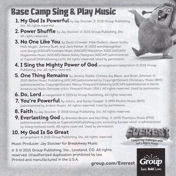 Unknown Artist : 2015 Easy VBS Base Camp Sing & Play Music (CD)