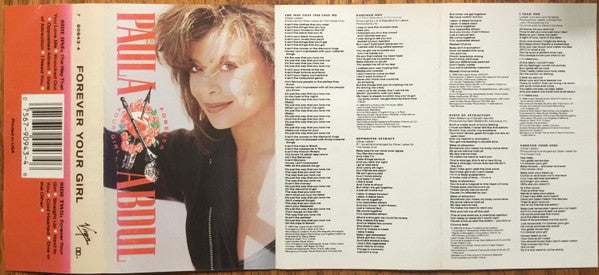 Paula Abdul : Forever Your Girl (Cass, Album, SR,)