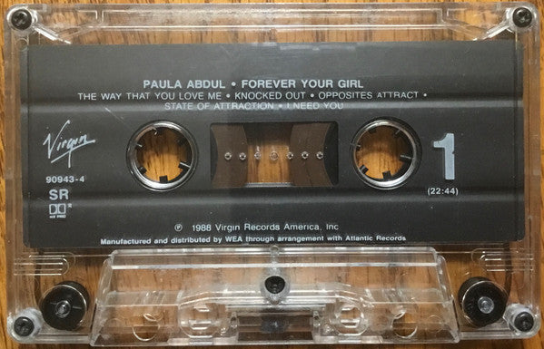 Paula Abdul : Forever Your Girl (Cass, Album, SR,)