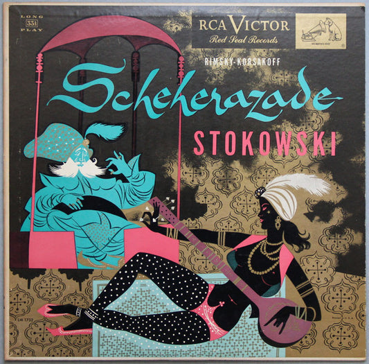 Nikolai Rimsky-Korsakov / Leopold Stokowski : Scheherazade (LP, Album, Mono, Ind)