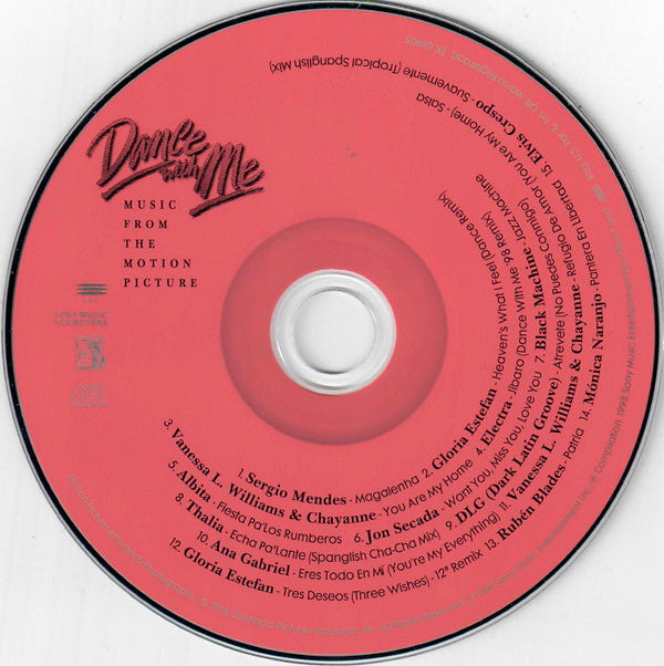 Various : Dance With Me (Music From The Motion Picture) (CD, Comp)